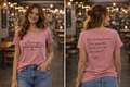 Grace Over Noise – Message From The Heart Encouragement Shirt : God is teaching me to trust Him, not just when life makes sense—but when it doesn’t.